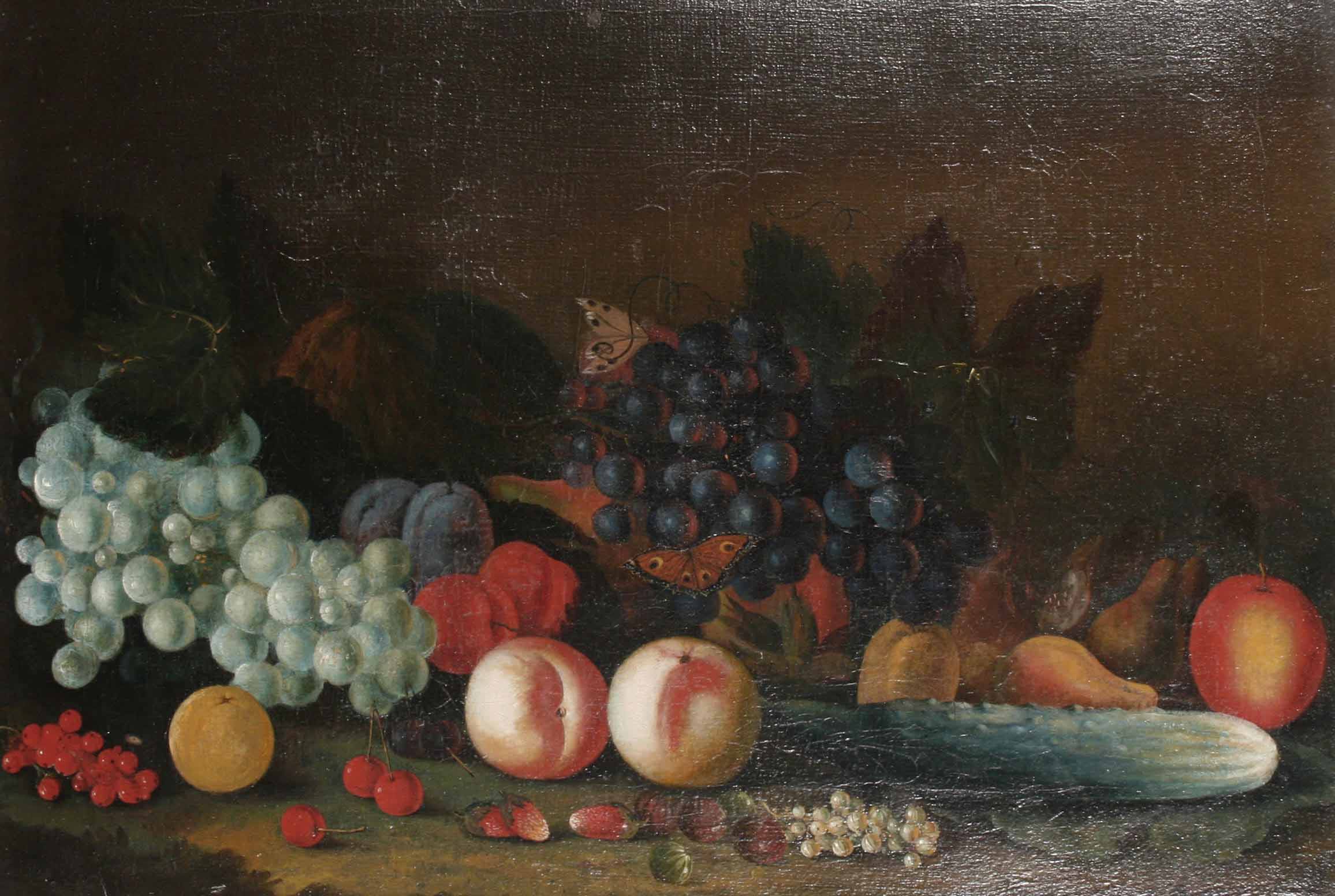 George Washington Lambert Still life of mixed fruit